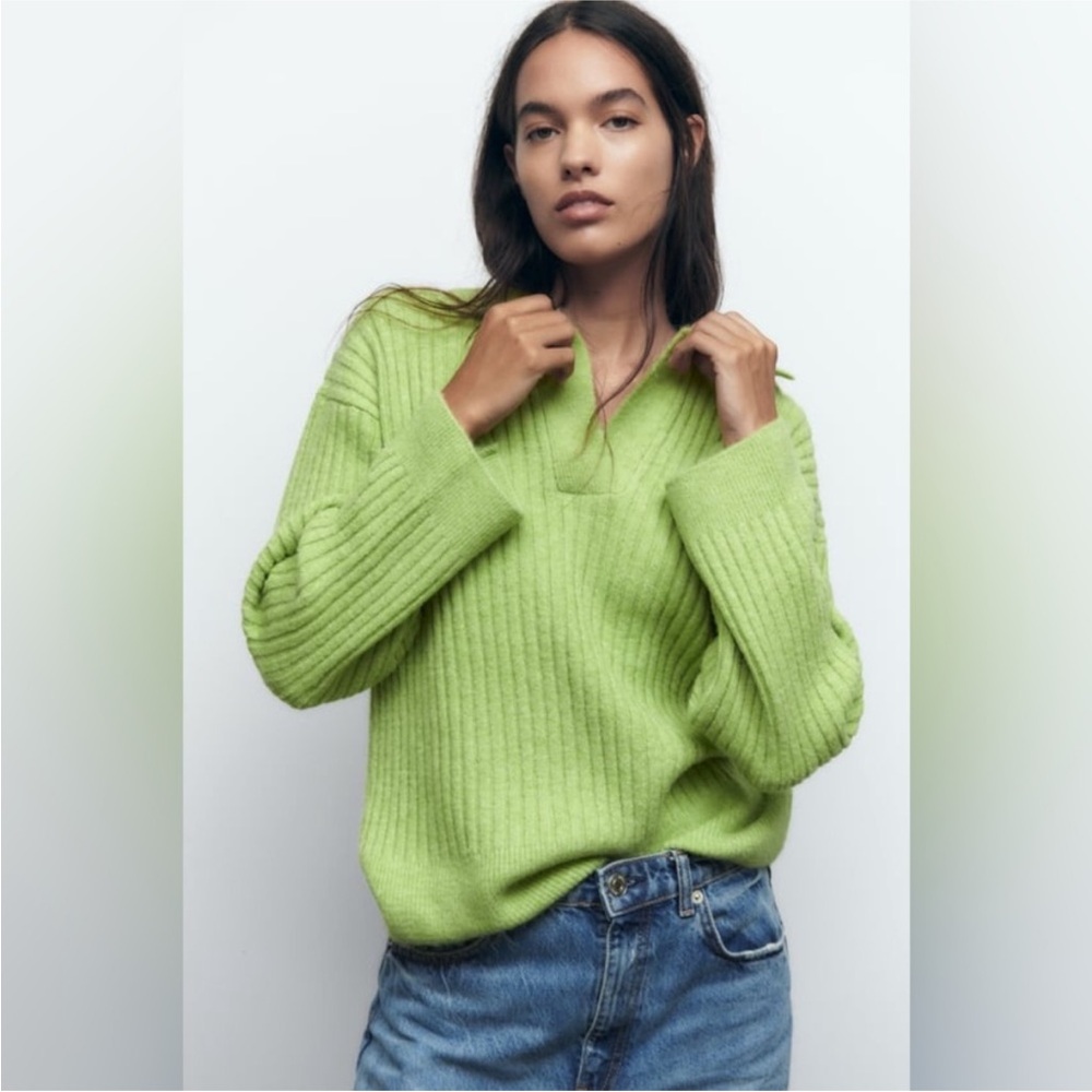 zara knit pullover sweater